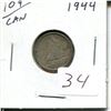 Image 1 : 1944 Canadian 10 cent