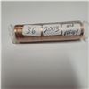 Image 1 : 1 cent mint roll 2003 old Effigy