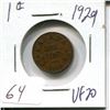 Image 1 : 1 cent Canadian 1929 VF20