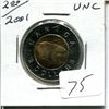 Image 1 : 2001 UNC toonie