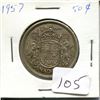 Image 1 : 50 cent Canadian 1957