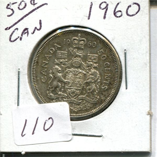 50 cent Canadian 1960