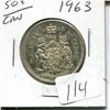 Image 1 : 50 cent Canadian 1963