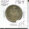 Image 1 : 50 cent Canadian 1964