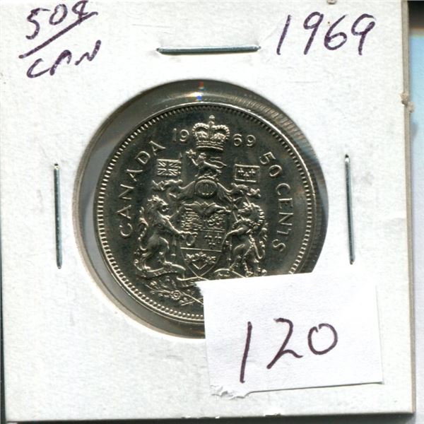 50 cent Canadian 1969