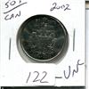 Image 1 : 50 cent Canadian 2002 UNC
