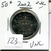Image 1 : 50 cent Canadian 2002 UNC
