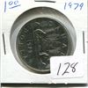 Image 1 : One dollar coin Canadian 1979