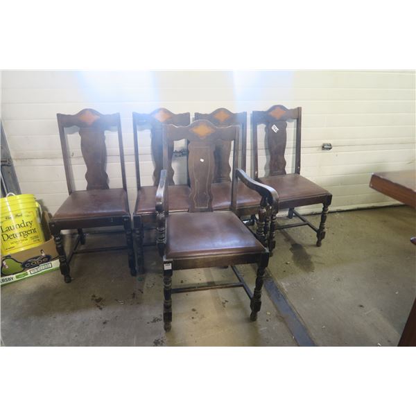 5 Antique Chairs