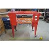Image 1 : Highend Coke Cooler On Wheels (Metal) 37 X 18"