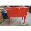 Image 7 : Highend Coke Cooler On Wheels (Metal) 37 X 18"