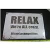 Image 1 : Relap Tin Sign 8 X 11 3/4"
