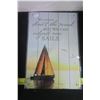 Image 1 : Sail and Lemon Tequila Tin Sign 8 X 11 3/4"