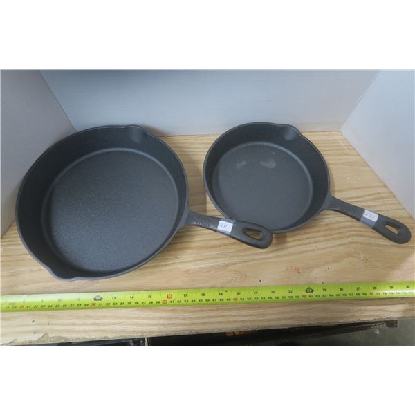 Cast Iron 10" & 8"