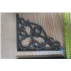 Image 4 : 2 8 Inch Iron Brakets
