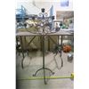 Image 1 : Fancy Iron Candle Holder + Candles