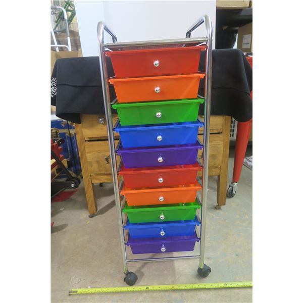 Multi Color Storage Cart
