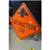 Image 2 : Large Construction Zone Sign