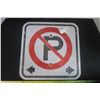 Image 2 : No Parking Sign Heavy Metal Sign
