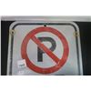 Image 2 : No Parking Fire Lane Heavy Metal Sign