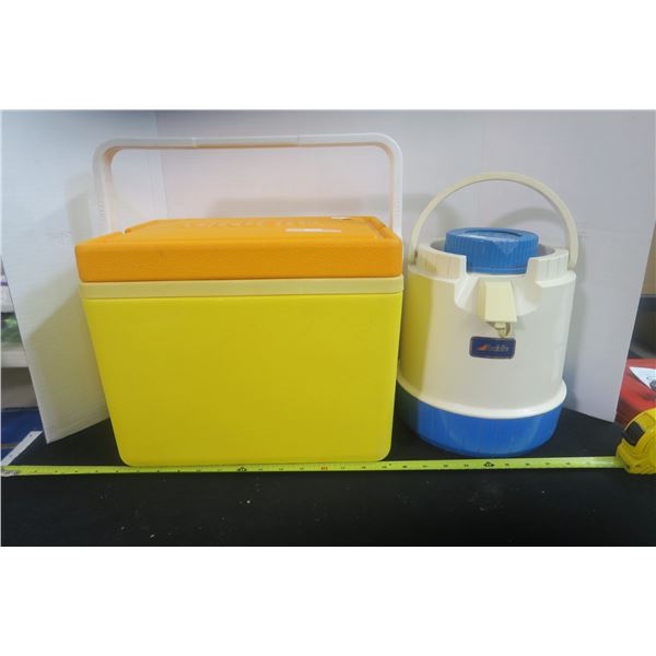 Vintage Aladdin Kuice Jug + Thermos Cooler