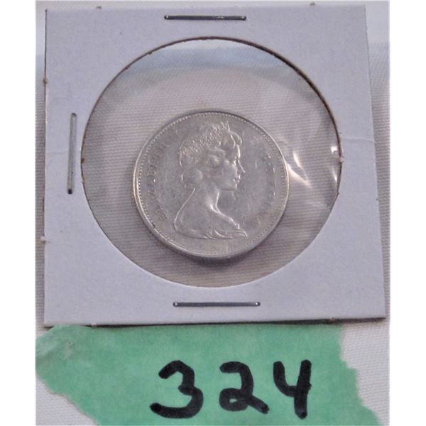 Canada centennial 25¢ twenty-five cent piece 1867-1967