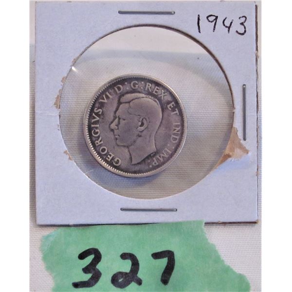 Canada 25¢ twenty-five cent piece 1943