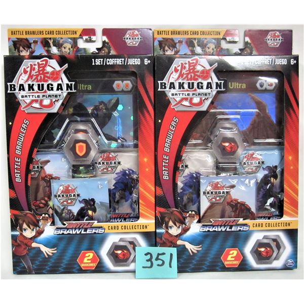 2 new Bakugan battle planet brawler card sets