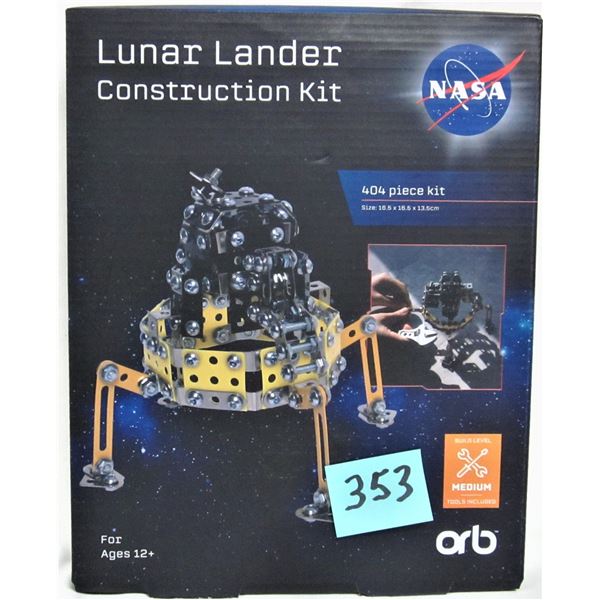 New NASA 'Lunar lander' 404 piece construction kit