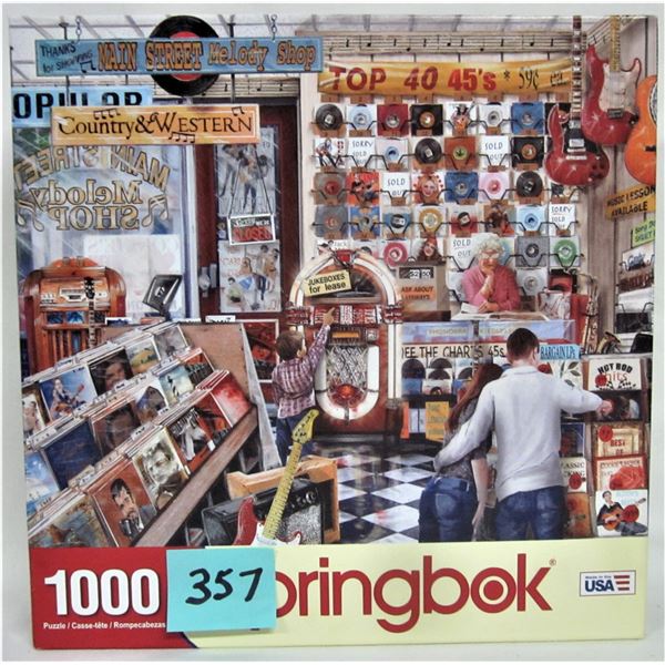 2016 Springbok 'The Meldy Shop' 1000 piece puzzle