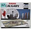 Image 1 : History over time 4D cityscape 1200 piece Calgary puzzle
