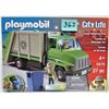 Image 1 : New 2015 Playmobil #5679 Green Recycling Truck 27 piece set