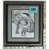 Image 1 : Bernie Brown "boys will be boys" pencil art framed & matted
