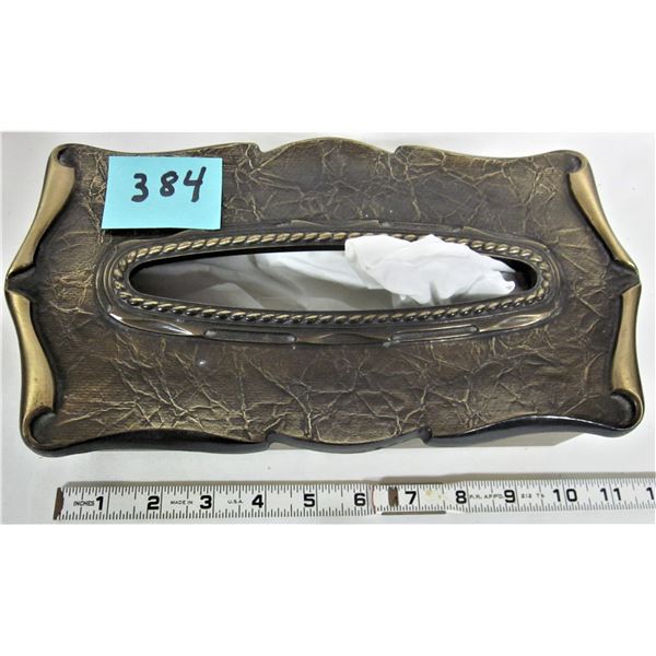Amerock decorative brass kleenex box
