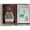 Image 1 : Wooden boxed 5" X 8" Catholic edition illustrated memorial edition Holy Bible