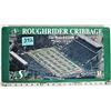 Image 1 : Collectible Saskatchewan Rougrider cribbage game - metal tin