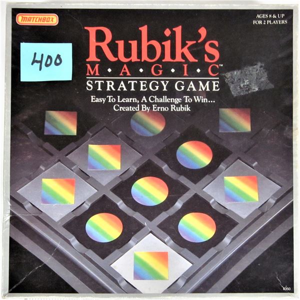 Vintage 1987 Rubik's magic strategy board game