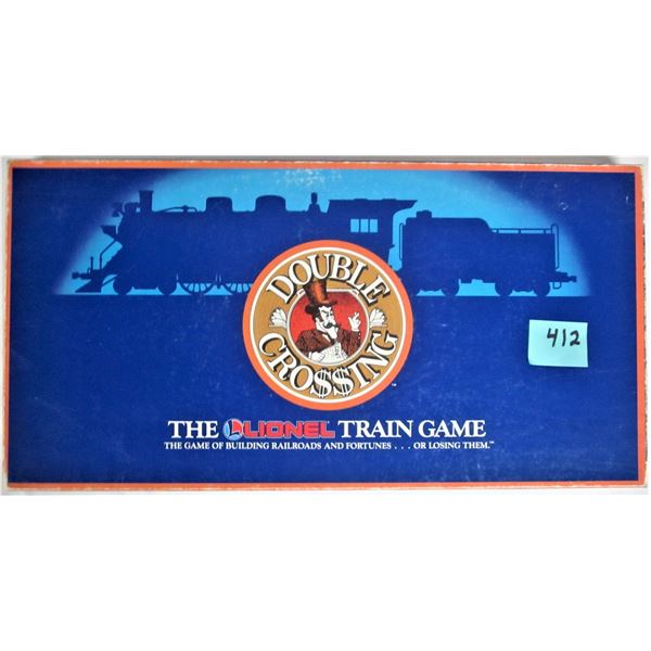 Vintage 1988 double crossing "Lionel" board game