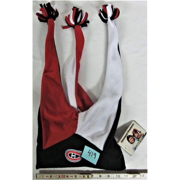 New Polyester fleece "The Ringer" Montreal Canadiens fan hat