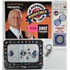 Image 1 : 1997 Don Cherry Duracell NHL Calendar & Duracell NHL rink mouse pad.
