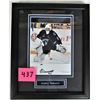 Image 2 : Set 25th anniversary WHL Saskatoon Blades junior hockey cards plus 5" X 7" framed matted autographed
