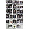 Image 3 : Set 25th anniversary WHL Saskatoon Blades junior hockey cards plus 5" X 7" framed matted autographed