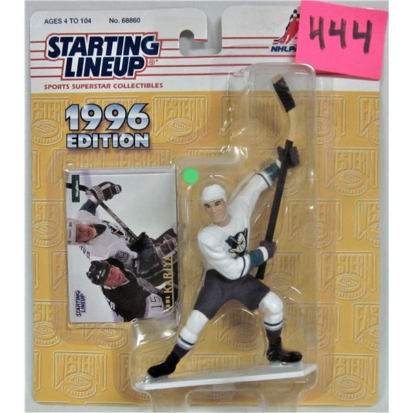 1996 Starting lineup Anaheim ducks Paul Kariya action figure