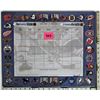 Image 1 : Monthly memo board 16" X 20" NHL team logos