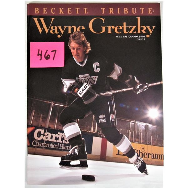 Beckett Hockey magazine tribute to Wayne Gretzky L.A. Kings cover