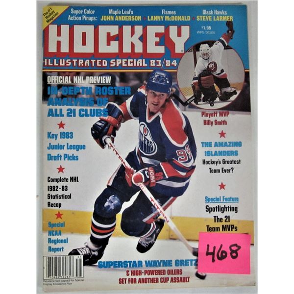 Hockey illustrated special 1983-84 Gretzky cover