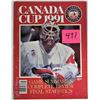 Image 1 : Canada cup 1991 "The Official History" Curtis Joseph cover