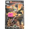 New 2002 Mega Bloks 'Dragon Slayer' sealed bags