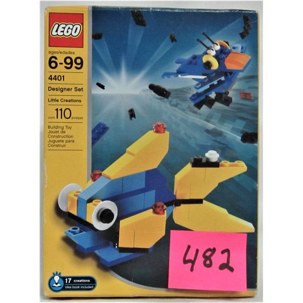 New vintage 2003 designer Lego 4401 'Little Creations' sealed box