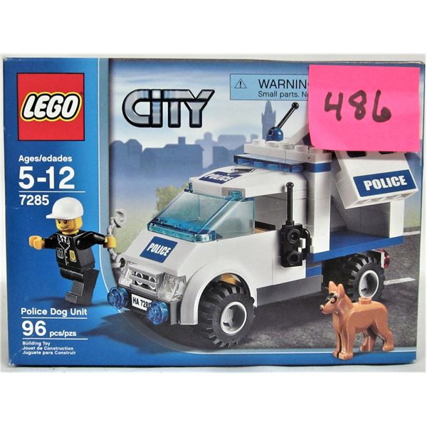 New sealed 2011 Lego 7285 Police dog unit